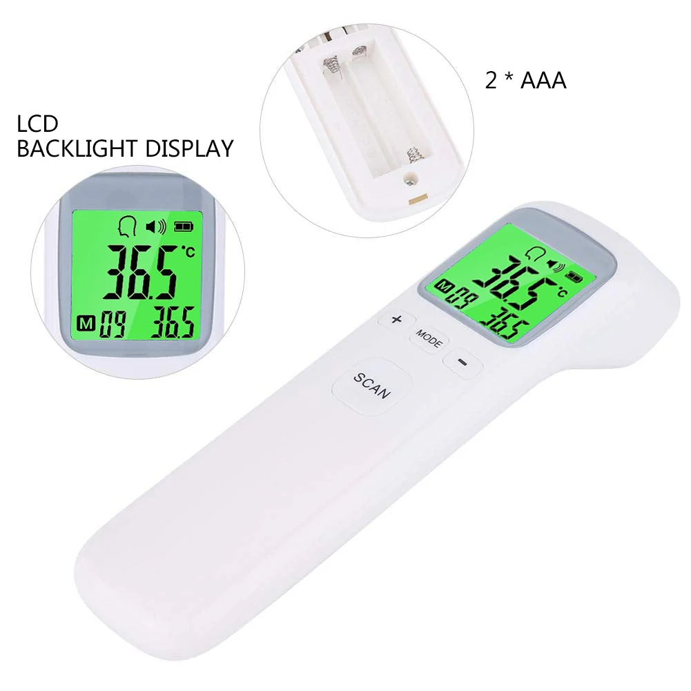 Infrared Thermometer Non-Contact Temperature Measurement Device - Image 3