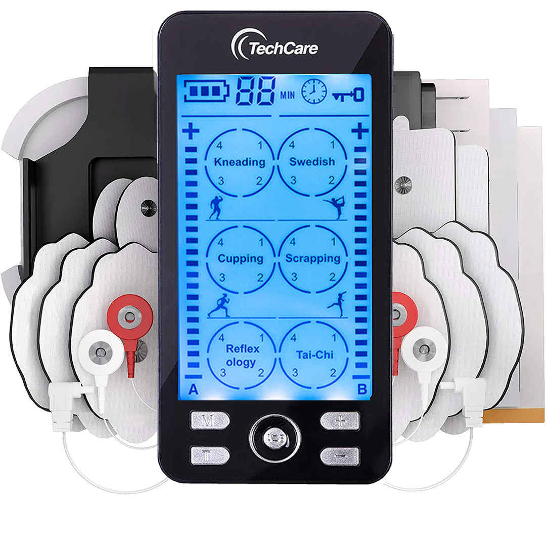 TechCare Plus 24 TENS Unit – Muscle Stimulator for Pain Relief, EMS Therapy Device for Back, Neck, Sciatica & Arthritis, Rechargeable Electric Pulse Massager with 24 Modes - Image 16