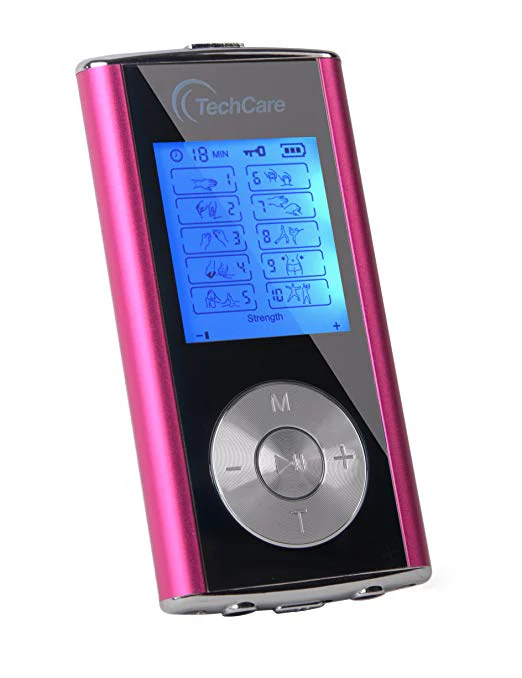TechCare Mini 10 Modes Massager Tens Unit Muscle Stimulator Machine with Hard Case - Image 6