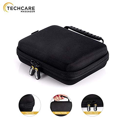 TechCare Pro 24 Modes Rechargeable Compact Tens Unit Electronic Pulse Massager with Protective Hard Travel Case - Image 8