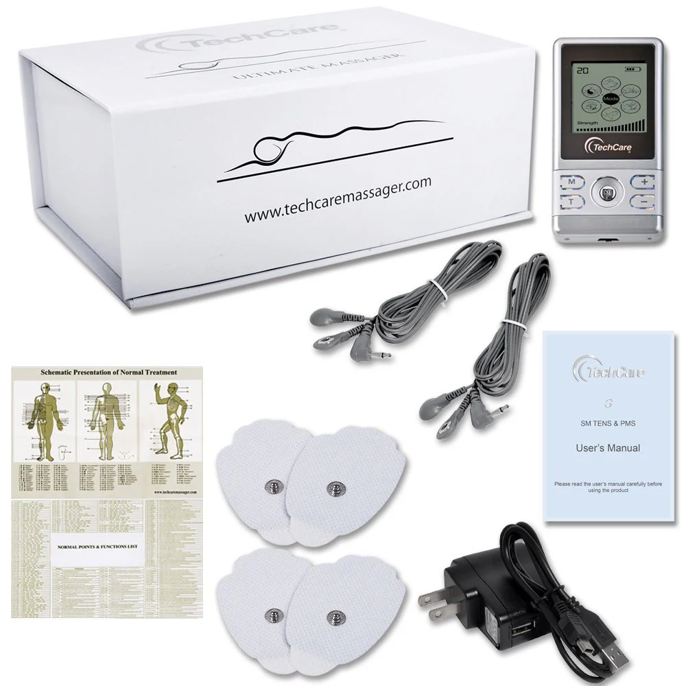 TechCare S Tens Unit + Shoe + 6 Pads - Image 4