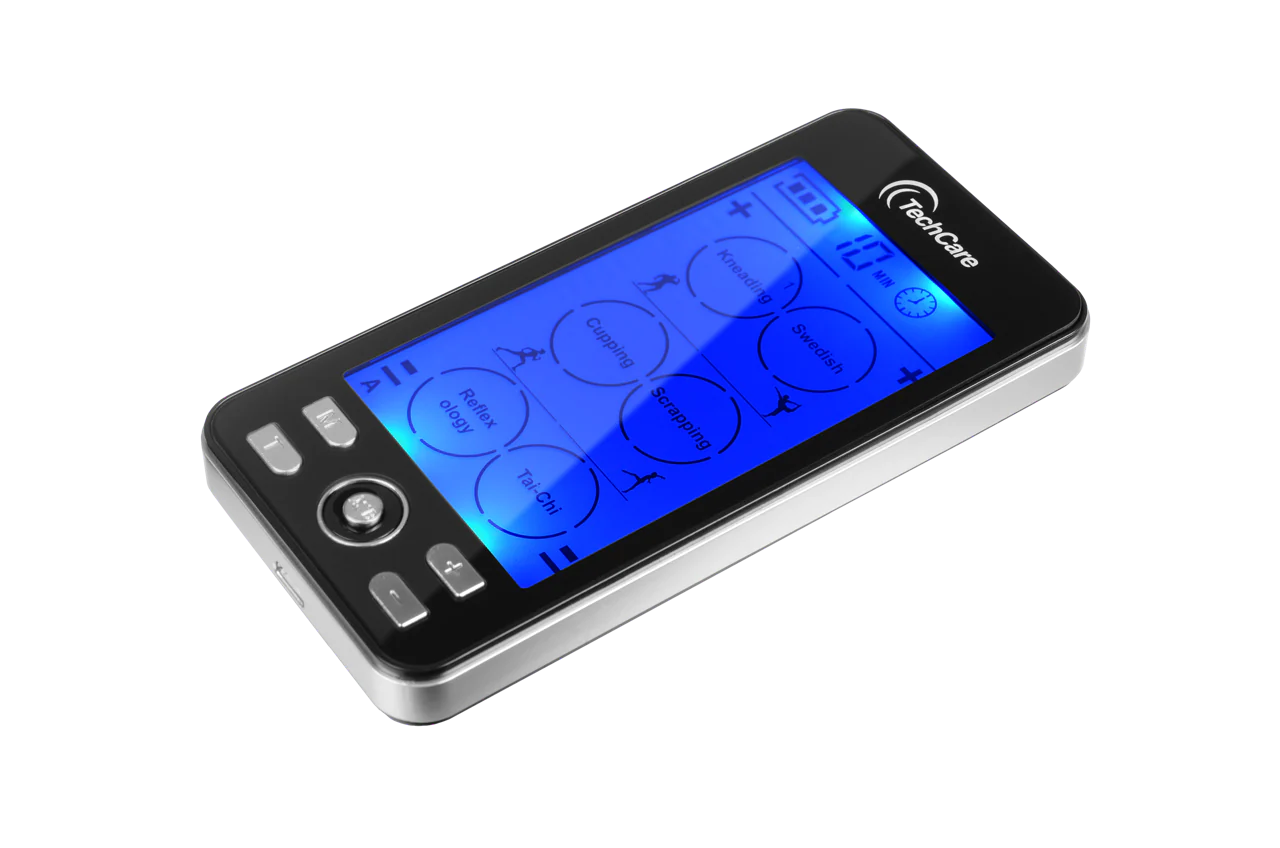 TechCare Tens Unit Muscle Stimulator Plus 24 Modes + Massager Belt - Image 2