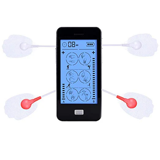 TechCare Touch 24 Massager Tens Unit Muscle Stimulator Machine with Hard Case (Touch Screen) - Image 2